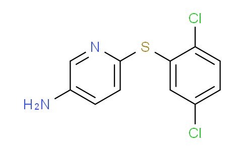 CAS No. 219865-85-7, 6-((2,5-Dichlorophenyl)thio)pyridin-3-amine
