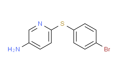 CAS No. 353277-60-8, 6-((4-Bromophenyl)thio)pyridin-3-amine