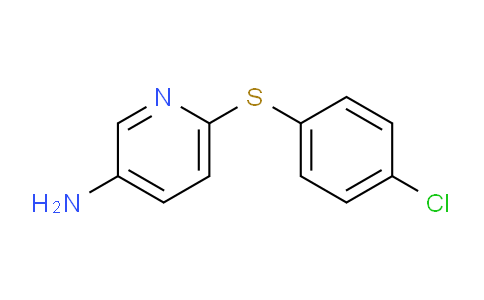 CAS No. 25935-62-0, 6-((4-Chlorophenyl)thio)pyridin-3-amine
