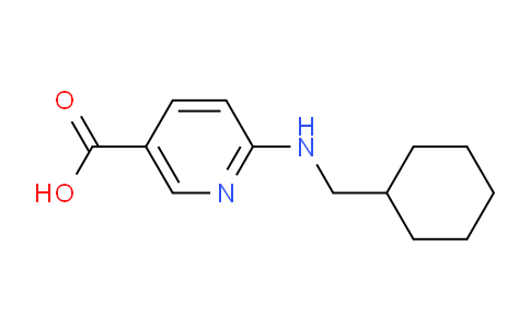 CAS No. 1096898-79-1, 6-((Cyclohexylmethyl)amino)nicotinic acid