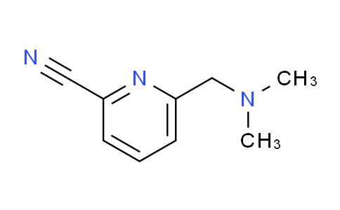 CAS No. 135472-49-0, 6-((Dimethylamino)methyl)picolinonitrile
