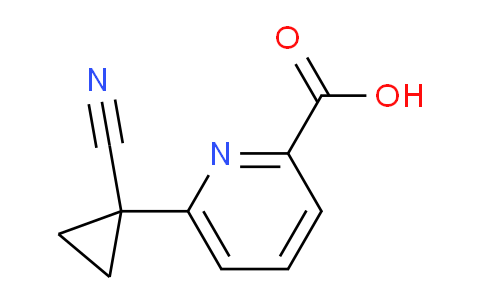 CAS No. 1956382-29-8, 6-(1-Cyanocyclopropyl)picolinic acid