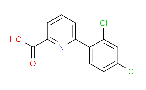 CAS No. 1261912-00-8, 6-(2,4-Dichlorophenyl)picolinic acid