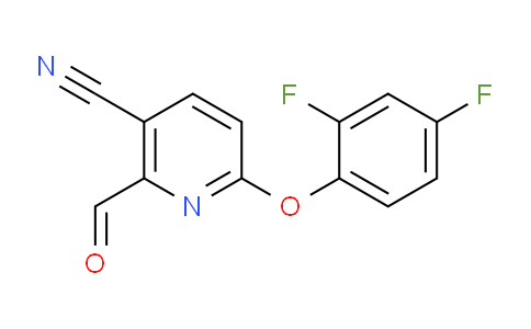 CAS No. 1221271-94-8, 6-(2,4-Difluorophenoxy)-2-formylnicotinonitrile