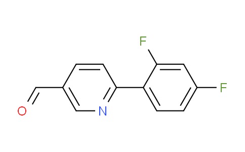 CAS No. 898796-15-1, 6-(2,4-Difluorophenyl)-3-pyridinecarbaldehyde