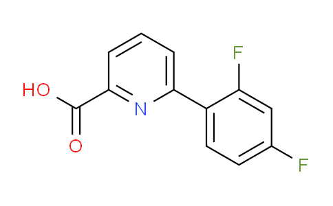 CAS No. 887983-05-3, 6-(2,4-Difluorophenyl)picolinic acid