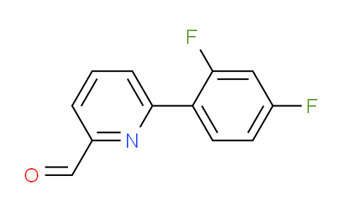 CAS No. 887979-81-9, 6-(2,4-Difluorophenyl)pyridine-2-carbaldehyde