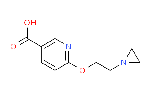 CAS No. 1086379-84-1, 6-(2-(Aziridin-1-yl)ethoxy)nicotinic acid