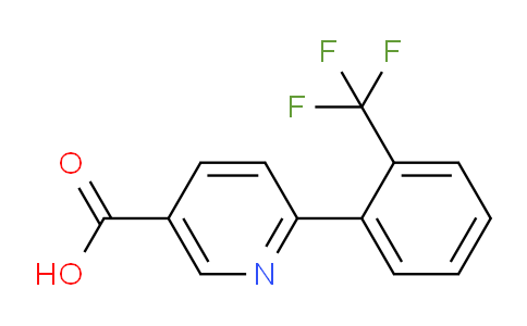 CAS No. 726136-58-9, 6-(2-(Trifluoromethyl)phenyl)nicotinic acid