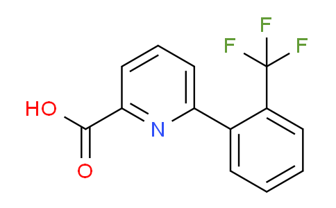 CAS No. 887983-43-9, 6-(2-(Trifluoromethyl)phenyl)picolinic acid