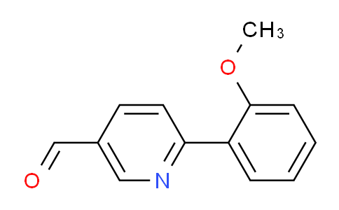 CAS No. 898405-24-8, 6-(2-Methoxyphenyl)nicotinaldehyde