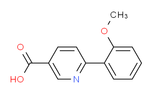 CAS No. 887976-03-6, 6-(2-Methoxyphenyl)nicotinic acid