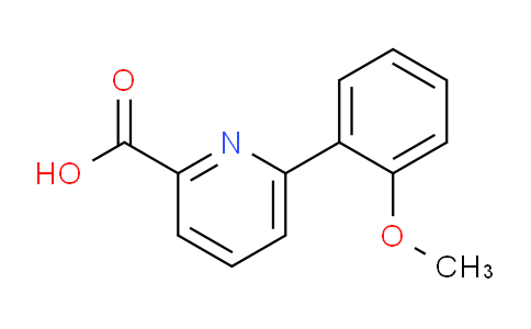 CAS No. 86696-69-7, 6-(2-Methoxyphenyl)picolinic acid