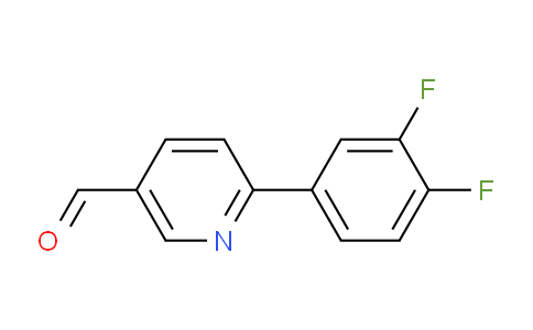 CAS No. 898404-54-1, 6-(3,4-Difluorophenyl)nicotinaldehyde