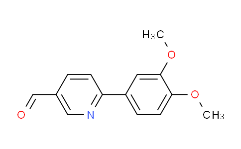 CAS No. 898796-17-3, 6-(3,4-Dimethoxyphenyl)nicotinaldehyde