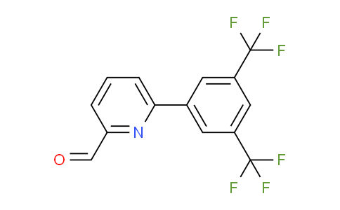CAS No. 887979-45-5, 6-(3,5-Bis(trifluoromethyl)phenyl)picolinaldehyde