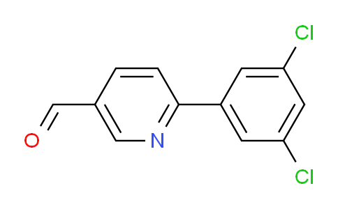 CAS No. 898796-01-5, 6-(3,5-Dichlorophenyl)nicotinaldehyde