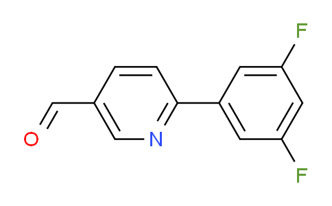 CAS No. 898404-56-3, 6-(3,5-Difluorophenyl)-3-pyridinecarbaldehyde
