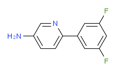 CAS No. 438585-63-8, 6-(3,5-Difluorophenyl)pyridin-3-amine
