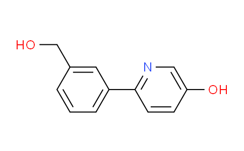 CAS No. 1255638-64-2, 6-(3-(Hydroxymethyl)phenyl)pyridin-3-ol