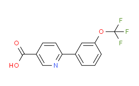 CAS No. 197847-91-9, 6-(3-(Trifluoromethoxy)phenyl)nicotinic acid