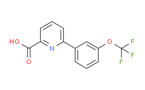CAS No. 887983-58-6, 6-(3-(Trifluoromethoxy)phenyl)picolinic acid