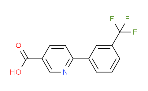 CAS No. 887976-13-8, 6-(3-(Trifluoromethyl)phenyl)nicotinic acid