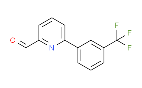 CAS No. 502925-44-2, 6-(3-(Trifluoromethyl)phenyl)picolinaldehyde