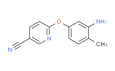 CAS No. 1334493-06-9, 6-(3-Amino-4-methylphenoxy)nicotinonitrile