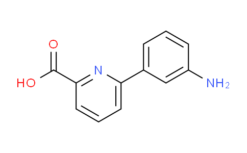 CAS No. 1261925-21-6, 6-(3-Aminophenyl)picolinic acid