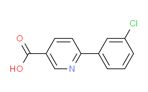 CAS No. 887976-19-4, 6-(3-Chlorophenyl)nicotinic acid