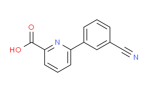 CAS No. 887981-96-6, 6-(3-Cyanophenyl)pyridine-2-carboxylic Acid