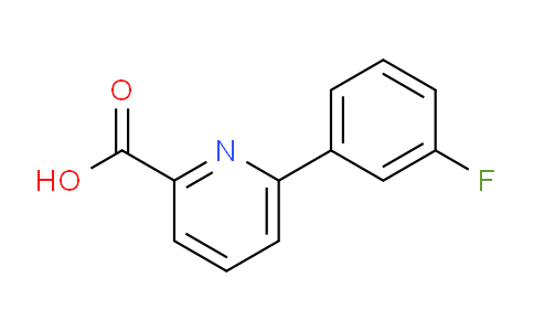 CAS No. 887982-40-3, 6-(3-Fluorophenyl)-2-pyridinecarboxylic Acid