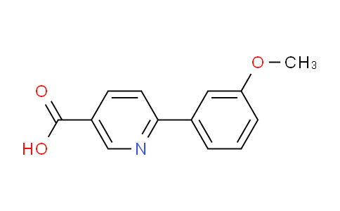CAS No. 887976-16-1, 6-(3-Methoxyphenyl)nicotinic acid