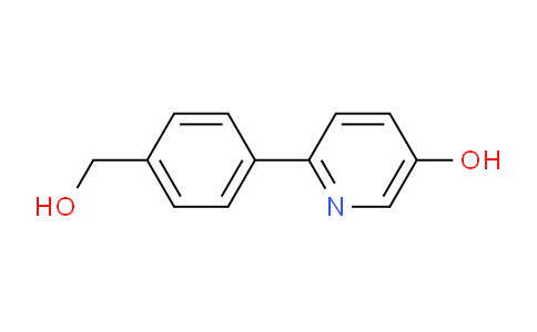 CAS No. 1255634-42-4, 6-(4-(Hydroxymethyl)phenyl)pyridin-3-ol