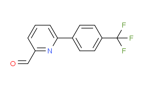 CAS No. 638214-10-5, 6-(4-(Trifluoromethyl)phenyl)picolinaldehyde