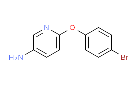CAS No. 77006-26-9, 6-(4-Bromophenoxy)pyridin-3-amine