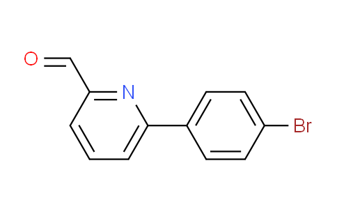 CAS No. 65219-26-3, 6-(4-Bromophenyl)picolinaldehyde