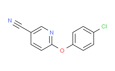 CAS No. 99902-70-2, 6-(4-Chlorophenoxy)nicotinonitrile