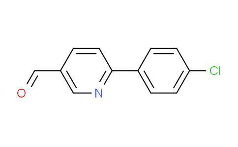 CAS No. 834884-63-8, 6-(4-Chlorophenyl)-3-pyridinecarbaldehyde