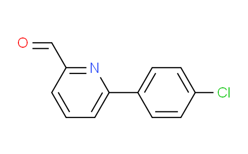 CAS No. 61704-30-1, 6-(4-Chlorophenyl)picolinaldehyde