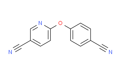 CAS No. 1017026-06-0, 6-(4-Cyanophenoxy)nicotinonitrile