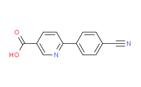 CAS No. 648898-18-4, 6-(4-Cyanophenyl)nicotinic acid
