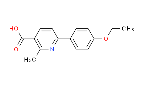 CAS No. 1447949-85-0, 6-(4-Ethoxyphenyl)-2-methylnicotinic acid