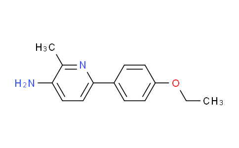 CAS No. 1447962-26-6, 6-(4-Ethoxyphenyl)-2-methylpyridin-3-amine