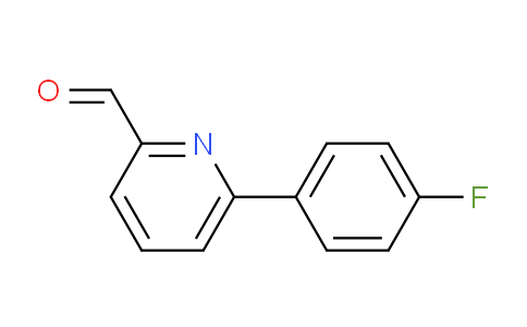 CAS No. 834884-77-4, 6-(4-Fluorophenyl)picolinaldehyde