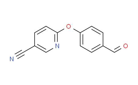CAS No. 676501-68-1, 6-(4-Formylphenoxy)nicotinonitrile