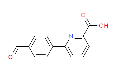 CAS No. 566198-31-0, 6-(4-Formylphenyl)-2-pyridinecarboxylic Acid
