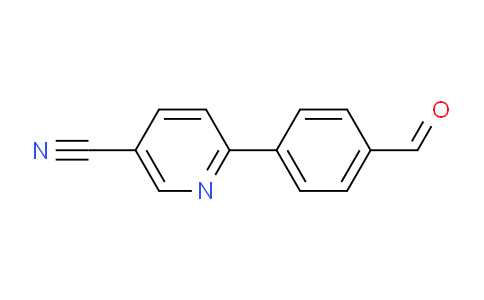 CAS No. 851340-81-3, 6-(4-Formylphenyl)nicotinonitrile