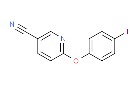 CAS No. 1061725-46-9, 6-(4-Iodophenoxy)nicotinonitrile